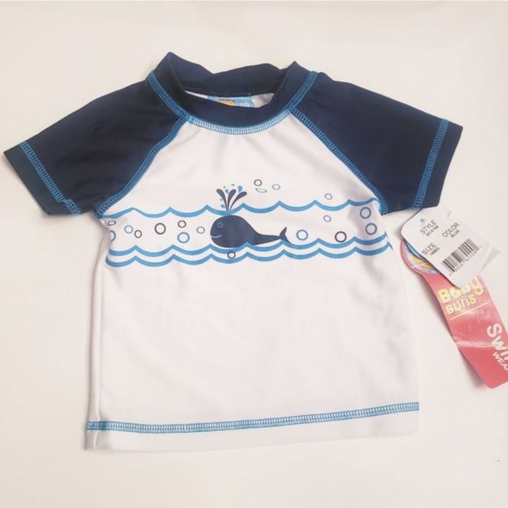 NWT Whale Rash Guard Toddler Boy